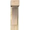 Ekena Millwork Thorton Block Rough Sawn Bracket w/ Offset Brace, Douglas Fir, 6"W x 14"D x 22"H BKT0604X14X22THR05RDF - alternate 2